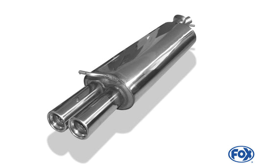 VW Beetle Typ 1C/ 9C Endschalldämpfer - 2x76 Typ 13