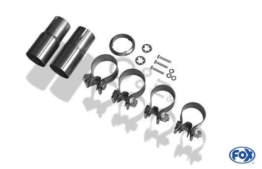 Seat Altea XL 5P - Frontantrieb Endschalldämpfer - 2x80 Typ 17