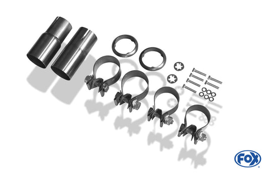 Audi A3 - 8P (Cabrio) Endschalldämpfer Ausgang rechts/links - 1x90 Typ 13 rechts/links