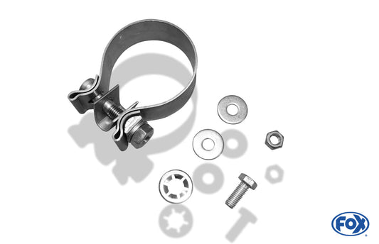 VW Golf V 4motion - 1K Mittelschalldämpferersatzrohr Ø70mm