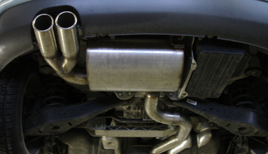 Audi A3 - 8P quattro Endschalldämpfer Ø70mm - 2x90 Typ 17