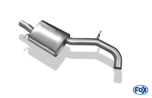 Audi A3 Typ 8P quattro + Sportback Mittelschalldämpfer