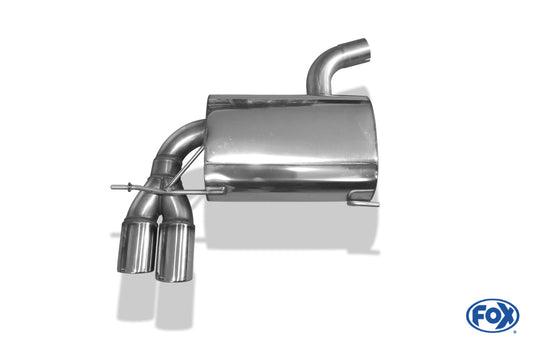 Audi S3 - 8P Endschalldämpfer - 2x90 Typ 17