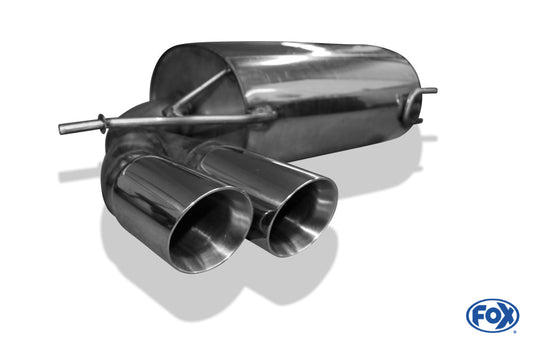 Audi A3 - 8P quattro Sportback Endschalldämpfer Ø70mm - 2x90 Typ 25