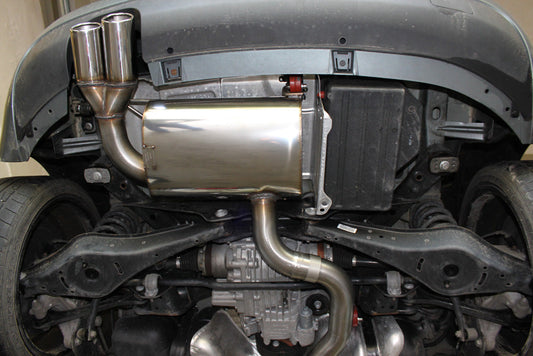 Audi A3 - 8P quattro Sportback Endschalldämpfer Ø70mm - 2x90 Typ 17