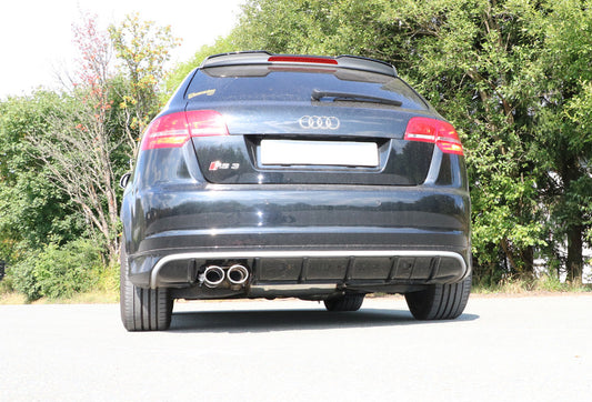 Audi RS3 Typ 8P quattro - Sportback Endschalldämpfer Ø70mm - 2x90 Typ 16