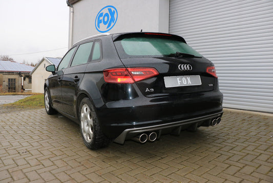 Audi A3 - 8V Sportback Endschalldämpfer Ausgang rechts/links - 2x90 Typ 16 rechts/links