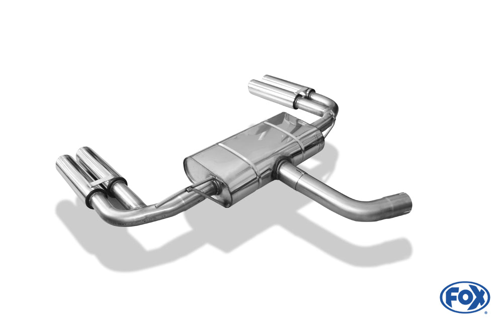 Audi A3 - 8V Limousine "ohne S-Line" Endschalldämpfer quer Ausgang rechts/links - 2x80 Typ 16 rechts/links