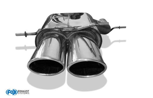 FOX Audi RS4 B5 Endschalldämpfer - 2x106x71 Typ 44