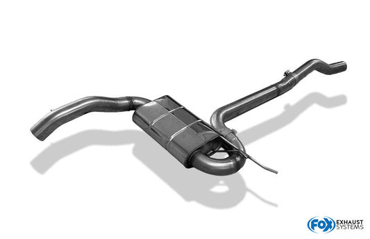 FOX Audi A4 B5 - Frontantrieb Vorschalldämpfer 76mm