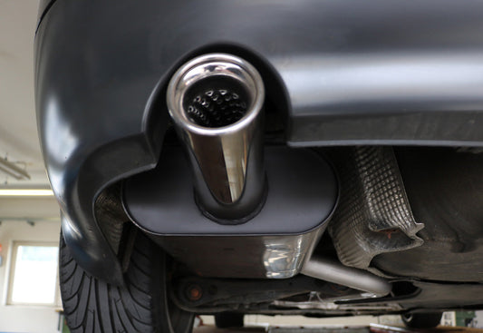 Audi A4 Typ B6 Endschalldämpfer - 1x80 Typ 13