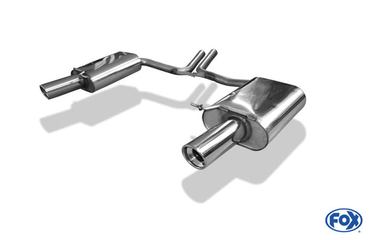 Audi A4 Typ B7 - Cabrio/ Limousine/ Avant Endschalldämpfer rechts/links - 1x90 Typ 17 rechts/links