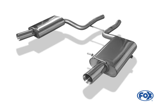 Audi S4 B6 Endschalldämpfer rechts/links - 1x90 Typ 24 rechts/links