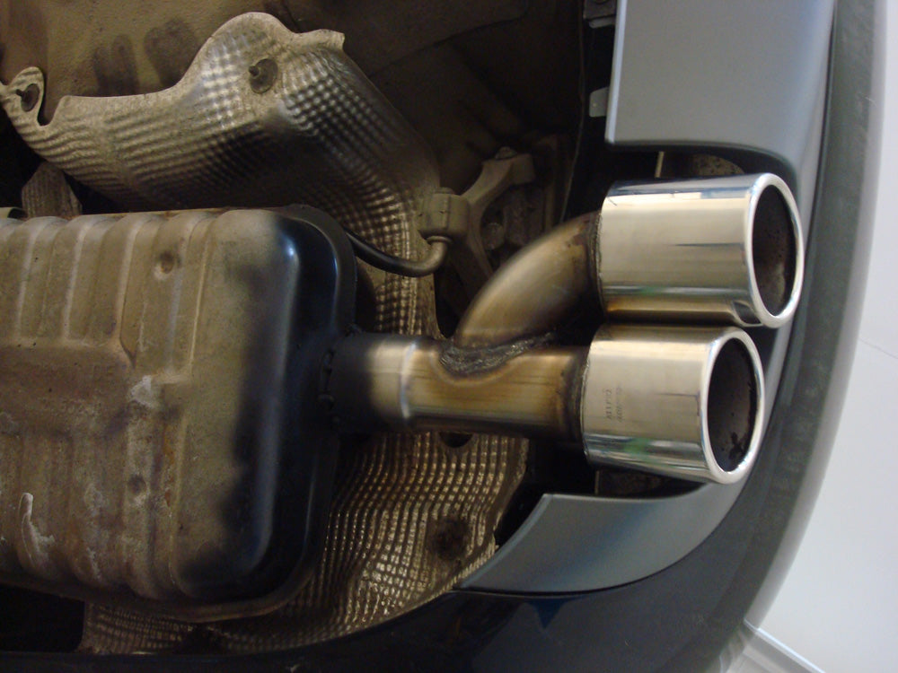 Audi A4 B7 - 1,8l T Endrohrpaar zum Aufschweißen - 2x88x74 Typ 32 rechts/links