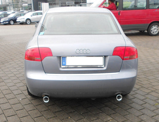 Audi A4 Typ B7 Diesel Endschalldämpfer rechts/links - 1x76 Typ 13 rechts/links