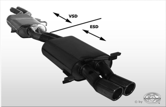 Audi V8 Typ D11 - 100/A6 Typ C4 quattro - 200 Typ 44Q Vorschalldämpfer