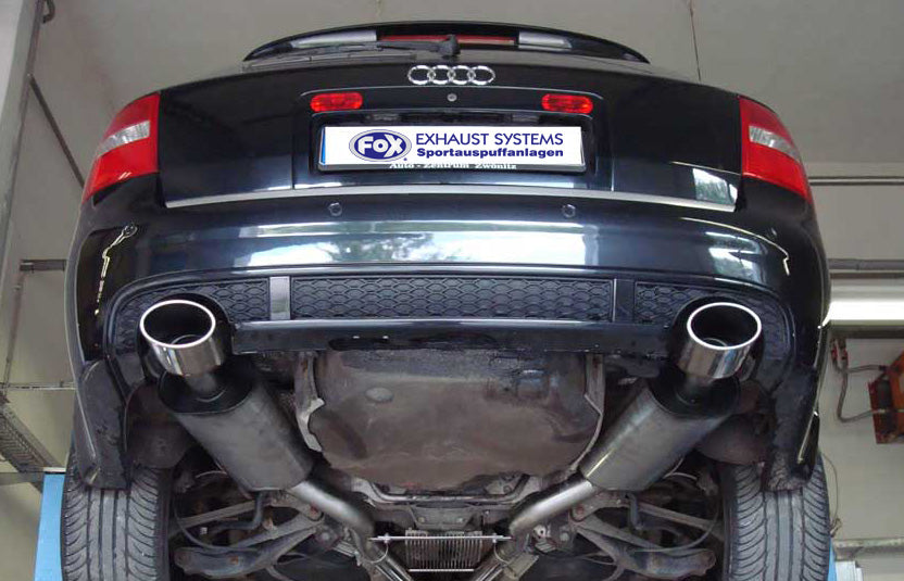 Audi RS6 4B Endschalldämpfer 70mm rechts/links - 140x90 Typ 32 rechts/links