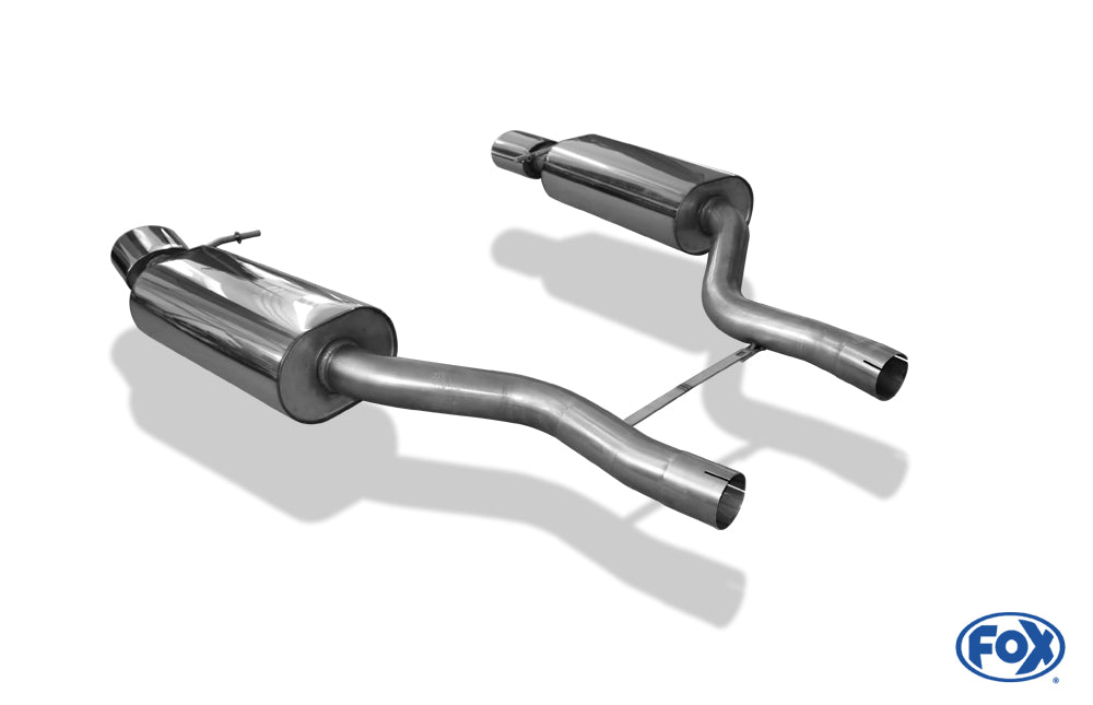 Audi RS6 4B Endschalldämpfer 70mm rechts/links - 140x90 Typ 32 rechts/links