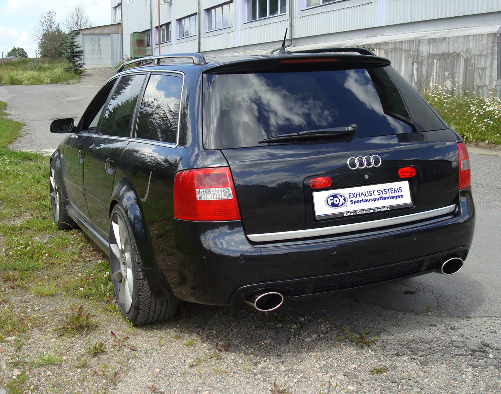 Audi RS6 4B Endschalldämpfer 70mm rechts/links - 140x90 Typ 32 rechts/links