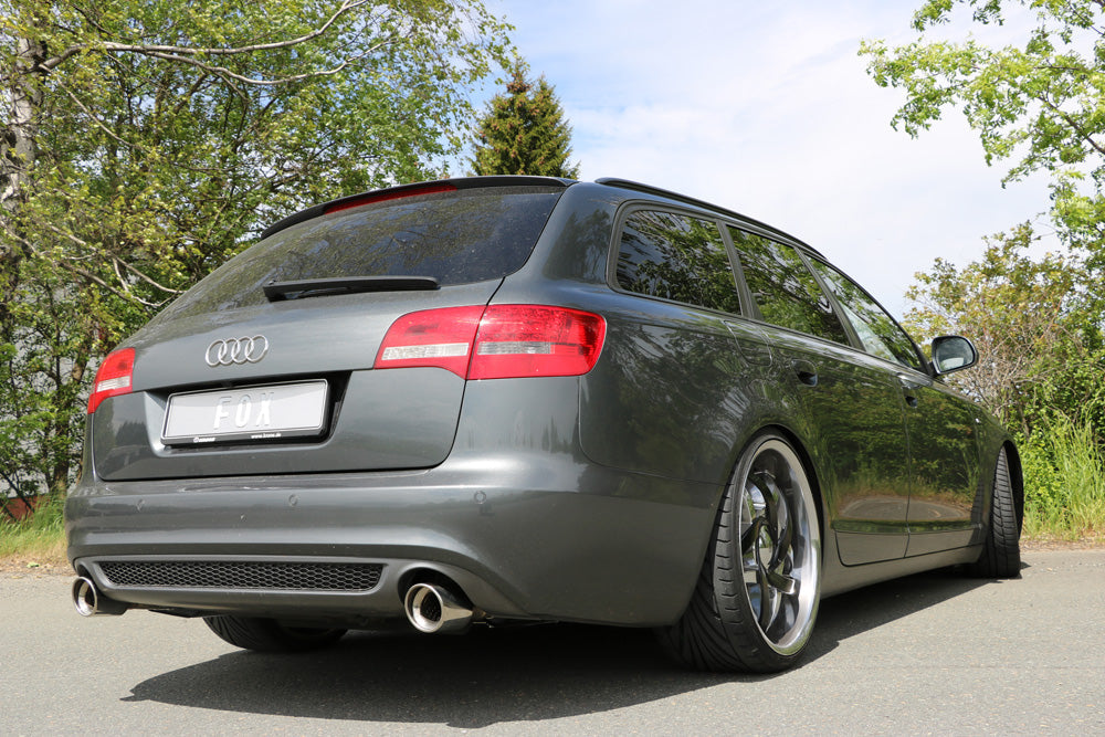 Audi A6 Typ 4F quattro Endschalldämpfer rechts/links Ø63,5mm - 1x100 Typ 17 rechts/links