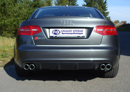 Audi RS6 4F Endschalldämpfer rechts/links - 2x80 Typ 16 rechts/links