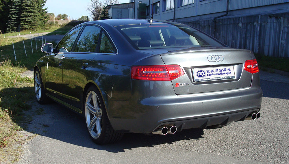 Audi RS6 4F Endschalldämpfer rechts/links - 2x80 Typ 16 rechts/links