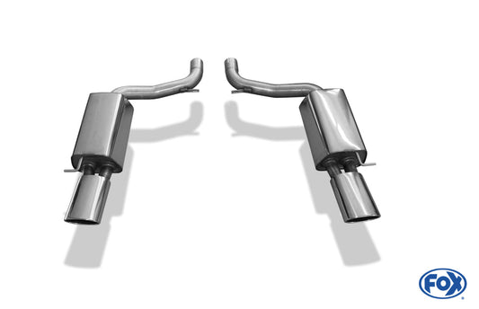 Audi RS6 4F Endschalldämpfer rechts/links - 140x90 Typ 32 rechts/links