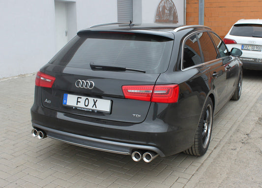 Audi A6 4G - 3,0l TFSI Endschalldämpfer rechts/links zweiflutig - 2x90 Typ 13 rechts/links