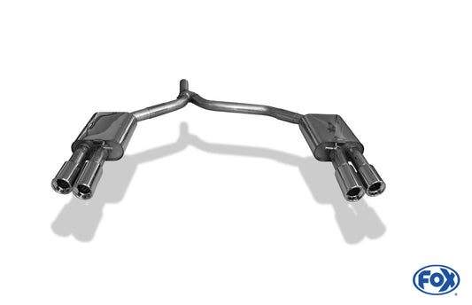 Audi A6 4G - 2,0l TDI Endschalldämpfer rechts/links zweiflutig - 2x90 Typ 13 rechts/links