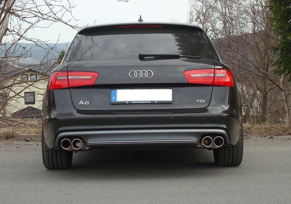 Audi A6 4G - 2,0l TFSI + 2,8l FSI Endschalldämpfer rechts/links zweiflutig - 2x90 Typ 16 rechts/links