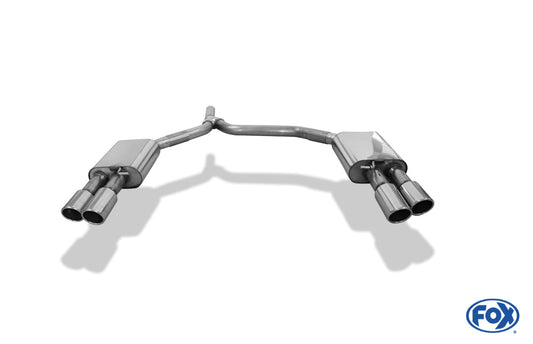 Audi A6 4G - 2,0l TDI Endschalldämpfer rechts/links zweiflutig - 2x90 Typ 16 rechts/links