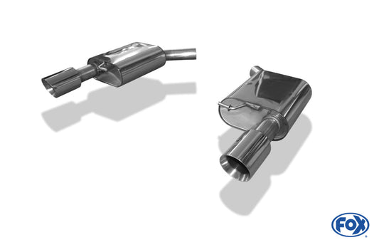 Audi A6 4G - 2,0l TFSI + 2,8l FSI Endschalldämpfer rechts/links - 1x100 Typ 25 rechts/links
