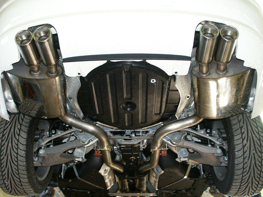 Audi A8 Typ 4E Endschalldämpfer rechts/links Ø70mm - 2x80 Typ 17 rechts/links