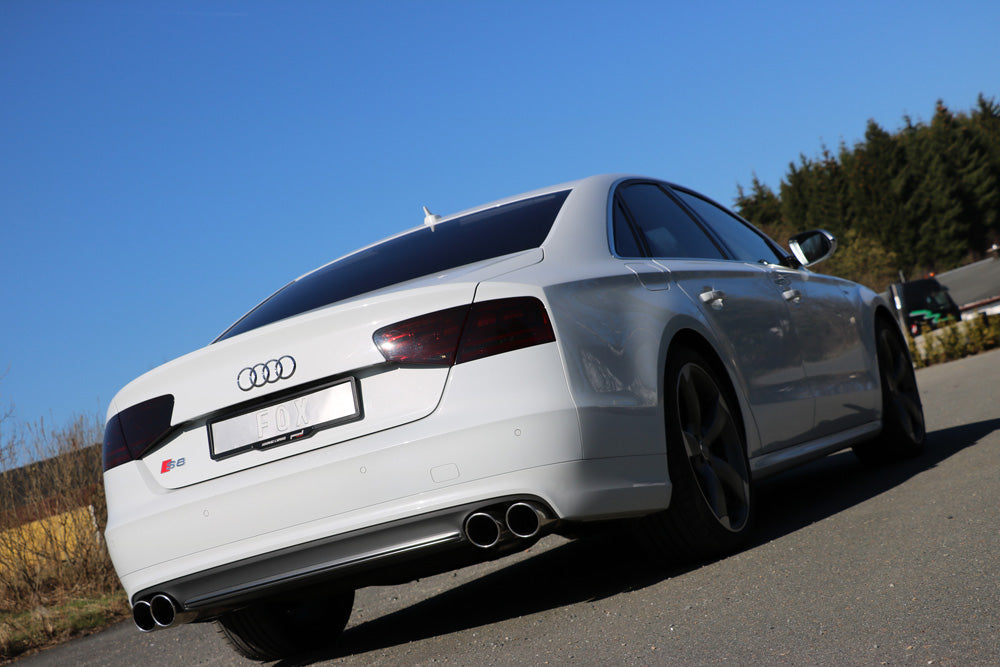 Audi S8 Typ 4H Endschalldämpfer rechts/links zweiflutig - 2x100 Typ 16 rechts/links