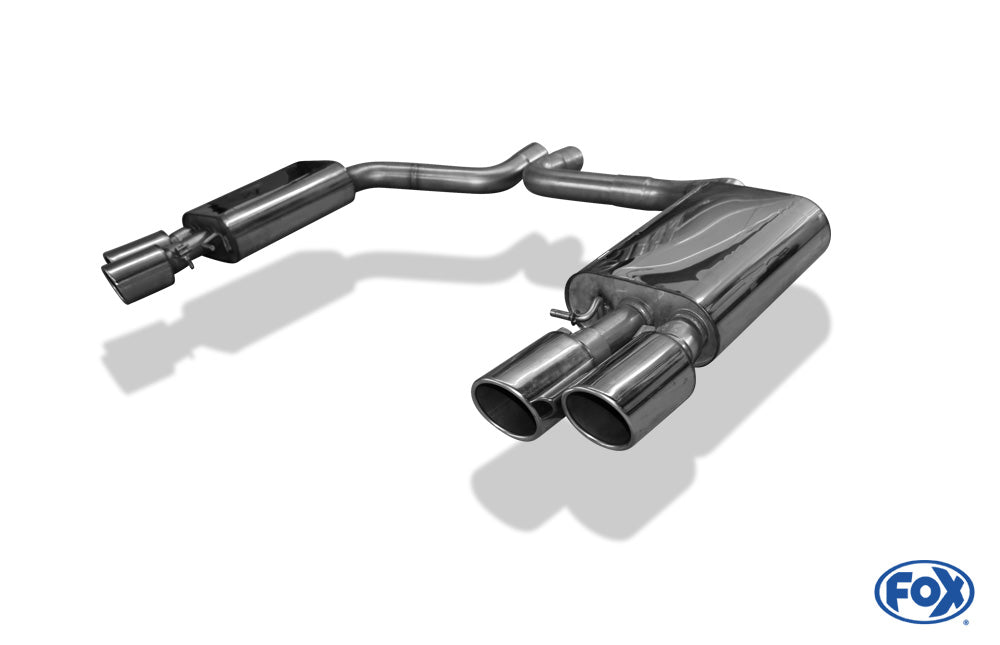 Audi S8 Typ 4H Endschalldämpfer rechts/links zweiflutig - 2x100 Typ 16 rechts/links