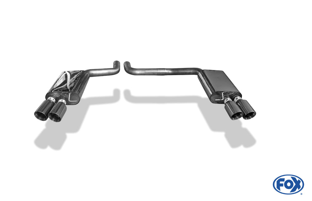 Audi S8 Typ 4H Endschalldämpfer rechts/links zweiflutig - 2x90 Typ 25 rechts/links