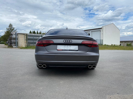 Audi S8 Typ 4H mit Abgasklappen Endschalldämpfer rechts/links zweiflutig - 2x106x71 Typ 38 rechts/links