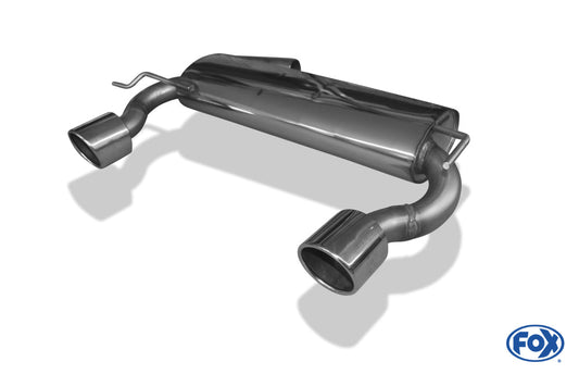 Audi TT Typ 8N quattro Endschalldämpfer Ausgang rechts/links - 1x100 Typ 16 rechts/links