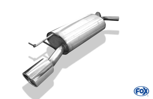 Audi TT 8N - Frontantrieb Endschalldämpfer - 1x100 Typ 17