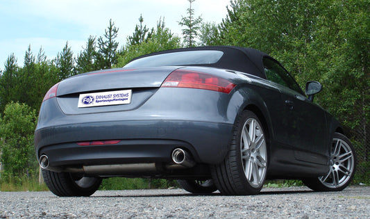 Audi TT 8J - Turbo Endschalldämpfer rechts/links - 1x90 Typ 17 rechts/links