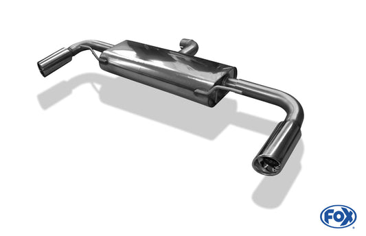 Audi TT 8J - 3,2 V6 Endschalldämpfer rechts/links - 1x90 Typ 17 rechts/links