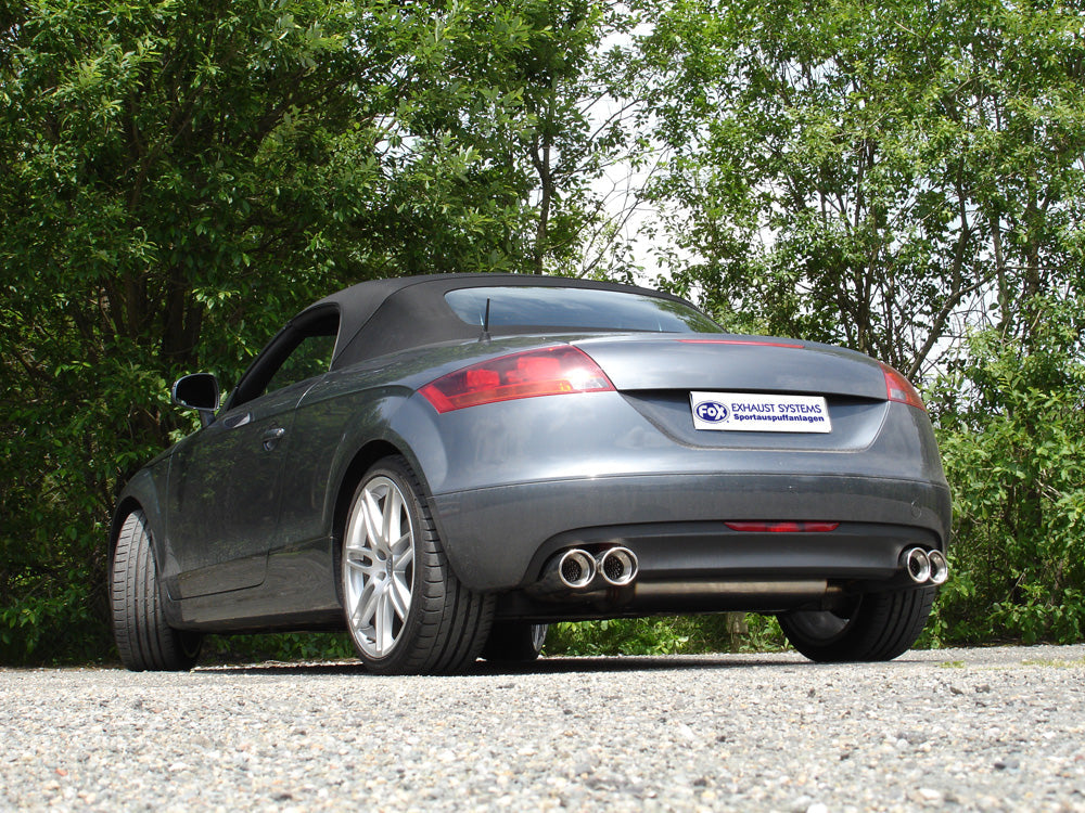 Audi TT 8J - Turbo Endschalldämpfer rechts/links - 2x100 Typ 17 rechts/links