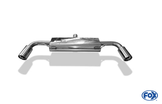 Audi TT 8J - Turbo - S-Line Endschalldämpfer rechts/links - 1x100 Typ 17 rechts/links