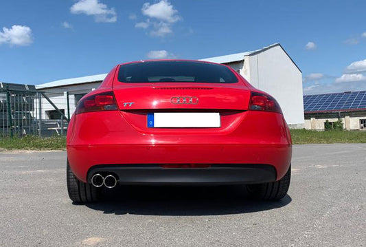 Audi TT 8J 1,8l Endschalldämpfer - 2x90 Typ 17