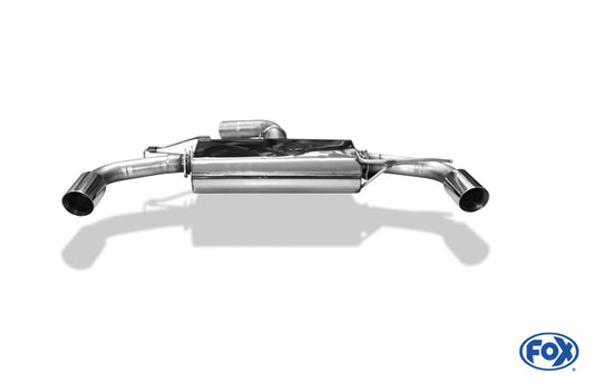 Audi TT FV3 quattro Endschalldämpfer rechts/links - 1x100 Typ 25 rechts/links