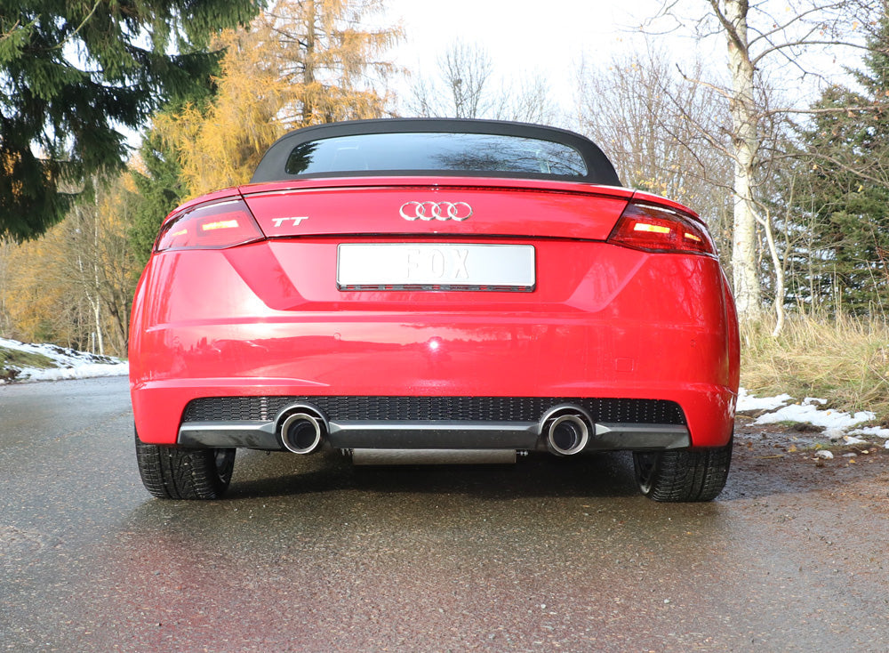 Audi TT FV3 Frontantrieb Endschalldämpfer rechts/links - 1x100 Typ 25 rechts/links