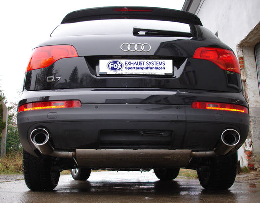 Audi Q7 - 4,2l FSI Endschalldämpfer Ausgang rechts/links - 129x106 Typ 32 rechts/links