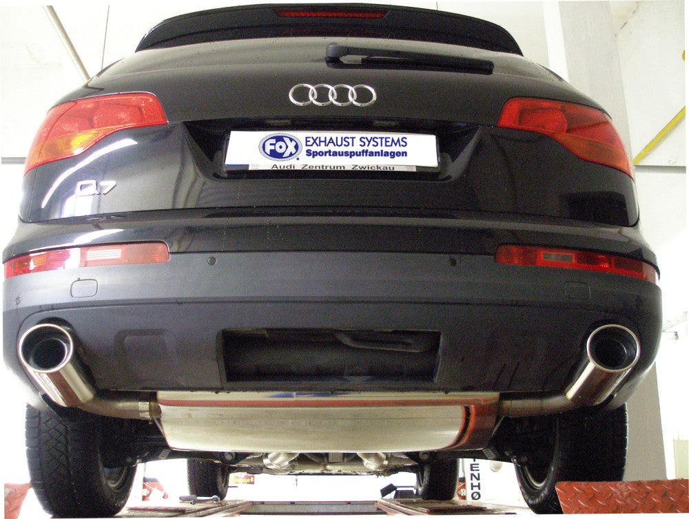 Audi Q7 - 3,0l TDI Endschalldämpfer Ausgang rechts/links - 129x106 Typ 32 rechts/links