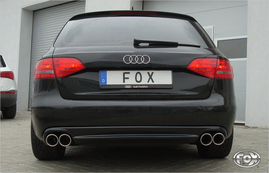 Audi A4/A5 B8 Limousine/Avant/S-Line Frontantrieb & Quattro Endschalldämpfer rechts/links - 2x90 Typ 17 rechts/links