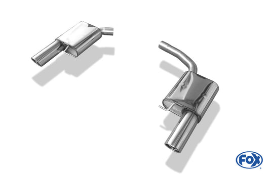 Audi A5 B8 Sportback Endschalldämpfer rechts/links für 1-Rohr - 1x100 Typ 17 rechts/links